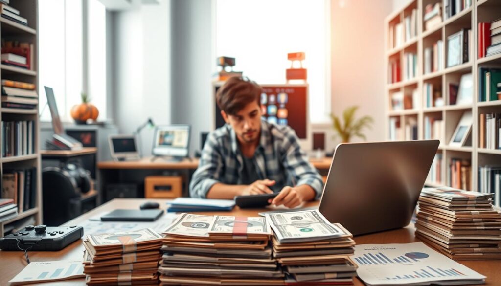 estratégias para lucrar com jogos na play store